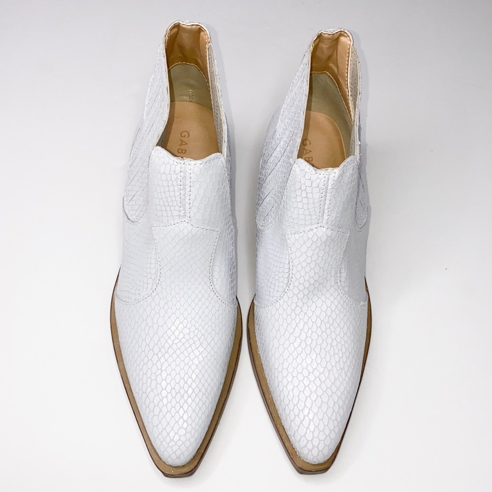 Gabriella Ankle boots white leather size 37 - Picture 3 of 6